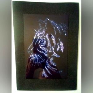 Purple Diamond Tiger drawing